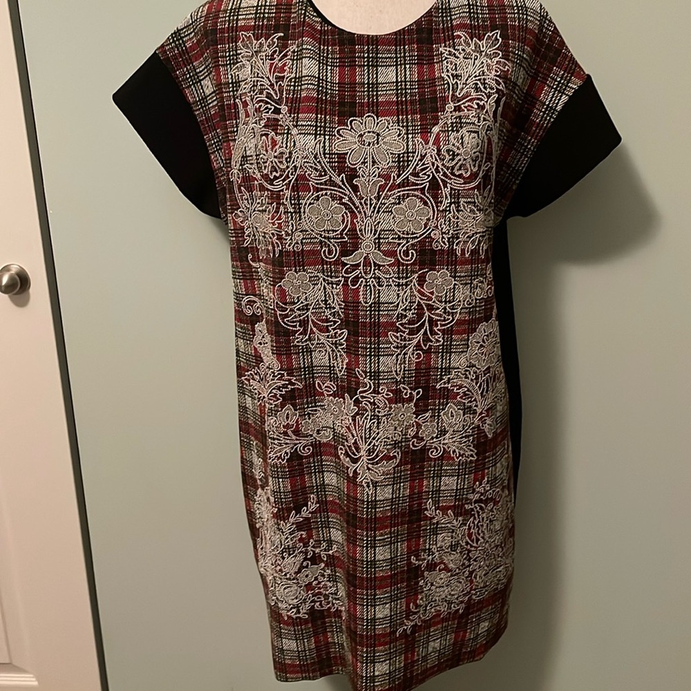 Zara Plaid Dress sz Large